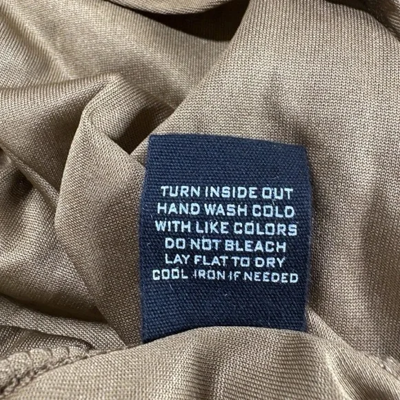 Alter'd StateDress  Womens Large Mocha‎ Sleeveless Tiered Cami Maxi Beach Boho - Picture 8 of 10